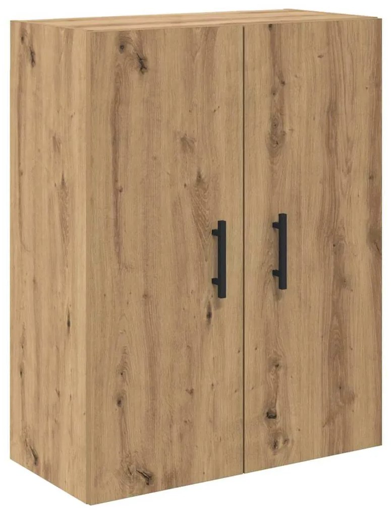 vidaXL Highboard 2 pcs Artisan Oak Σύνθετο Ξύλο και Γυαλί