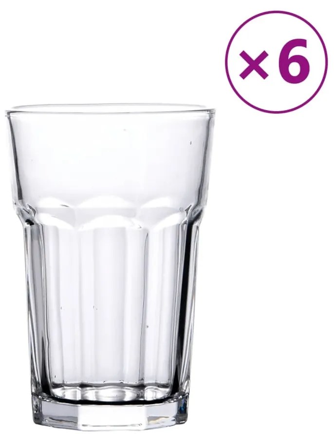 Ποτήρια Μπίρας 6 Τεμ. 415 ml - Διαφανές