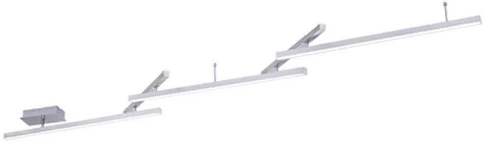 Φωτιστικό Οροφής Trio Lighting Melby 651210507 Νίκελ Ματ Smart