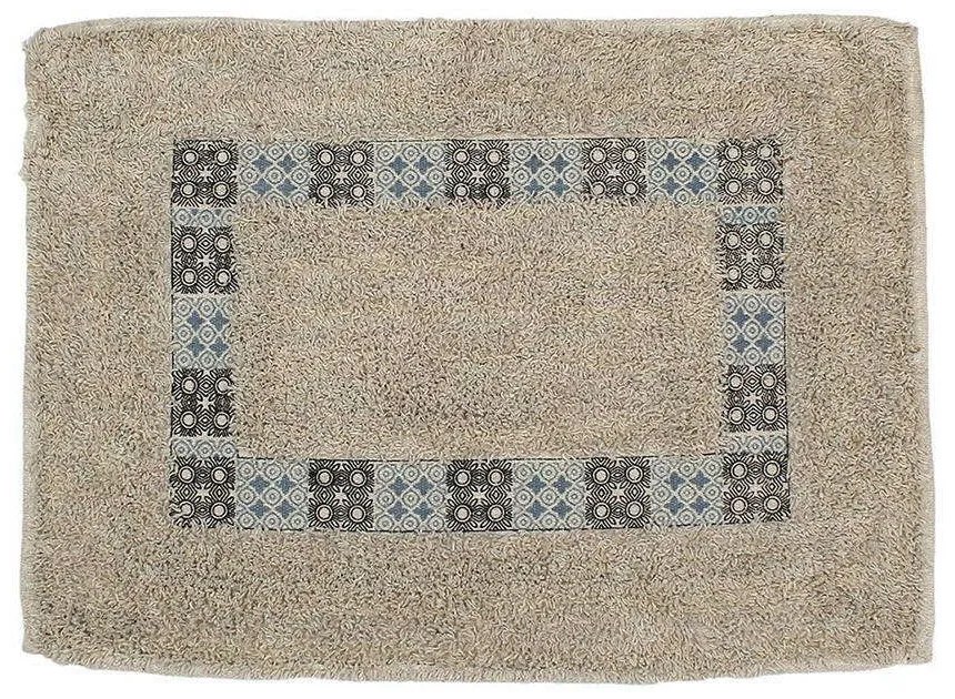 Ταπέτο Μπάνιου Native 02-11215 60x43cm Multi Estia 40X60 100% Cotton