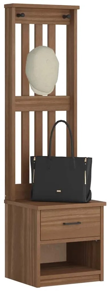 Δέντρο χωλ "SANDNES" 45x40x159,5 εκ.Πεύκο μασίφ ξύλο