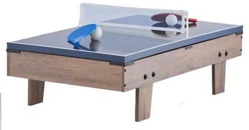 VEVOR 82cm Air Hockey Table 4-in-1 Combo Game Table Foosball Ping Pong Billiard