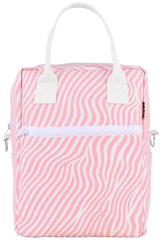 Τσάντα Φαγητού Ισοθερμική PVC Leather Soft Ripple 7lt-20x14x27εκ. Save The Aegean Estia 01-33002