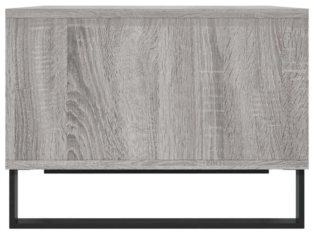 vidaXL Τραπεζάκι Σαλονιού Γκρι Sonoma 60x50x36,5εκ. Επεξεργασμένο Ξύλο