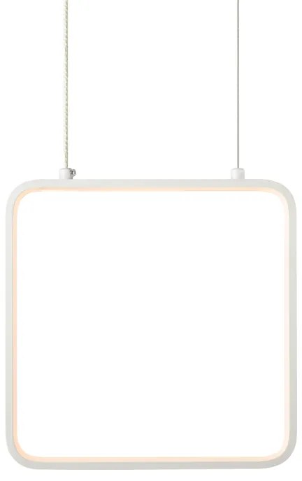 Φωτιστικό Κρεμαστο Aca V30LEDP22WH SYMETRIA Λευκό (White) 3000K