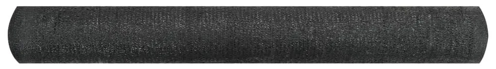 vidaXL Δίχτυ Σκίασης Μαύρο 3,6 x 50 μ. από HDPE 195 γρ./μ²