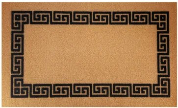 HOME USE πατάκι εισόδου HUH-0206, αντιολισθητικό, 75x45cm, 8mm πάχος, καφέ