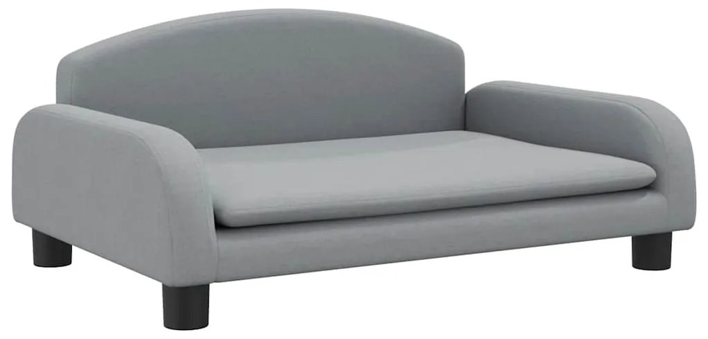 vidaXL Καναπές Παιδικός Ανοιχτό Γκρι 70x45x30 εκ. από Ύφασμα