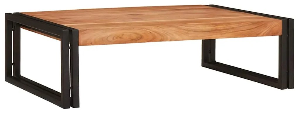 vidaXL Ράφι μπάνιου με ράφι 80 x 50 x 23 εκ Στερεό ξύλο μάγκο, σίδηρος