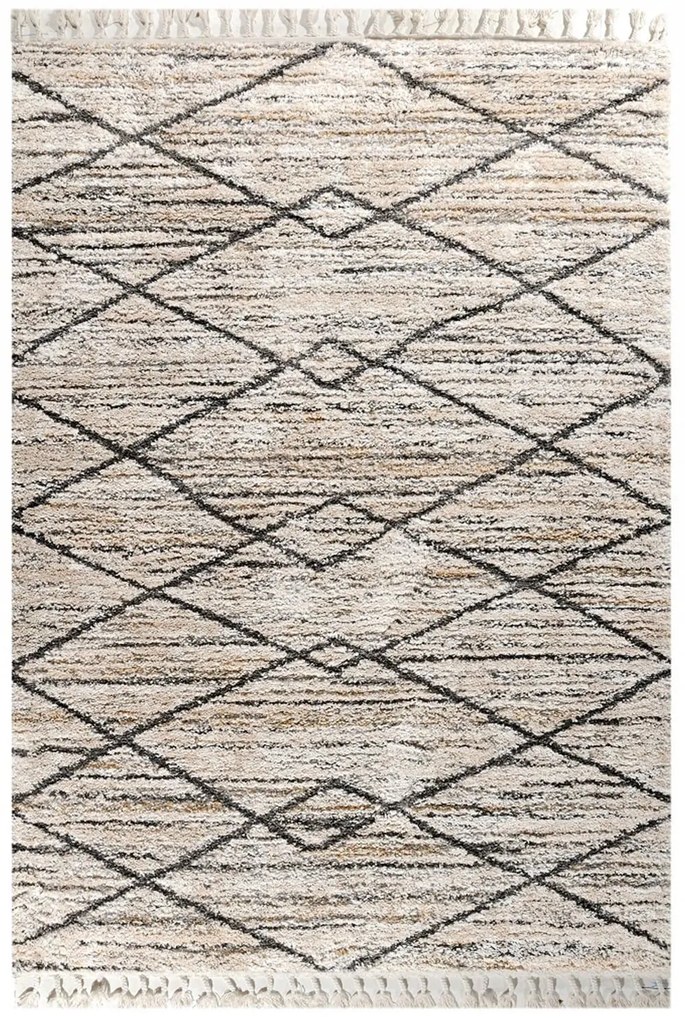 Χαλί Vita 80295-110 Beige-Antracite Merinos 160X230cm