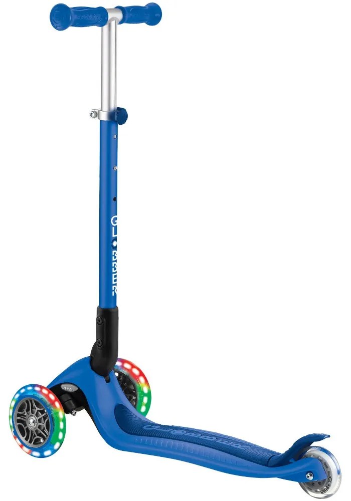 Globber Scooter Primo Foldable Lights Navy Blue