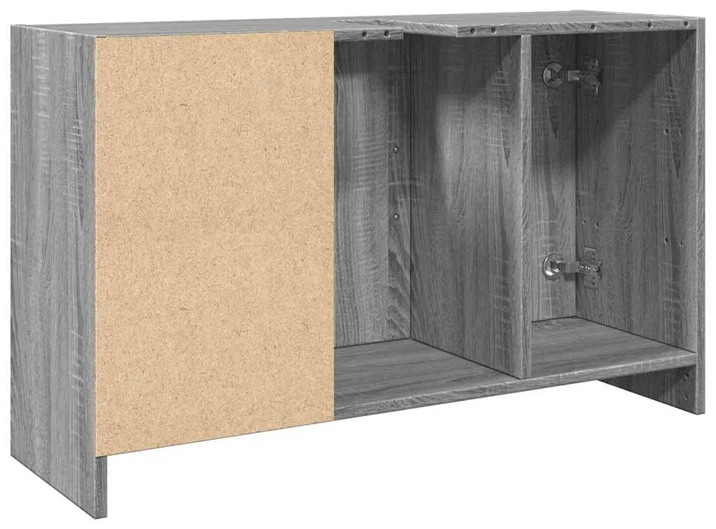 vidaXL Ντουλάπι Νιπτήρα Grey Sonoma 90x29x55 εκ. Επεξεργασμένο Ξύλο