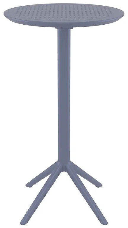 SKY DARK GREY BAR Φ60Χ108εκ.ΠΤΥΣ/ΝΟ ΤΡΑΠ. ΠΟΛ/ΝΙΟΥ
