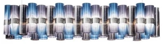 Κρεμαστό Φωτιστικό Οροφής LED 110W Dimmable Μήκος 142cm La Lollo 140 Slamp-LALS3XLGRD01T00NMTEU-Μπλε LALS3XLGRD01T00NMTEU