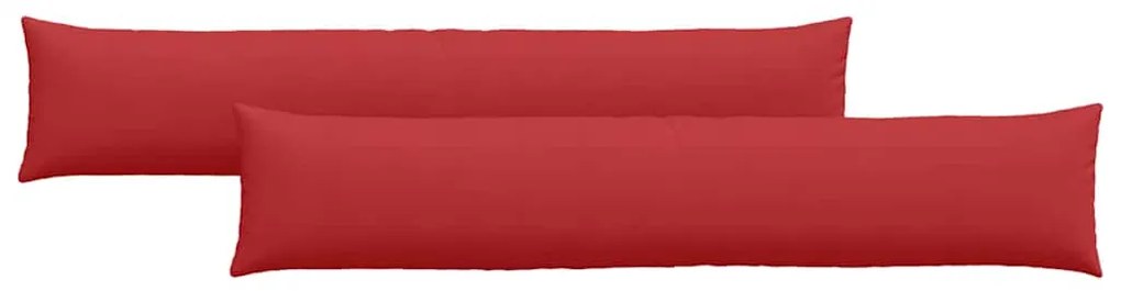 vidaXL Μαξιλάρι Καναπέ 2 pcs Κόκκινο 200 x 40 εκ. ύφασμα