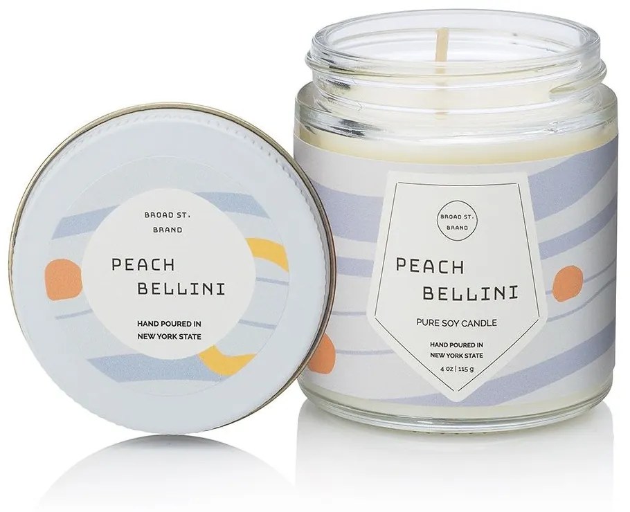 Αρωματικό Κερί Pastiche Peach Bellini 115gr Kobo Soy Wax