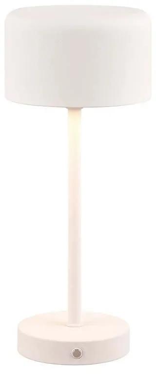 Επιτραπέζιο Φωτιστικό Επαναφορτιζόμενο Jeff R59151131 SMD 120lm 3000K 30x12cm White RL Lighting