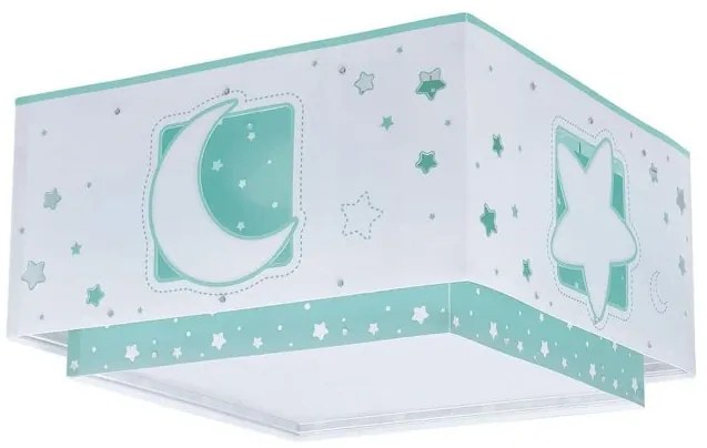 Πλαφονιέρα Παιδικό Φωτιστικό Οροφής Moonlight Green 63236 H Ango-63236H-Πράσινο 63236H