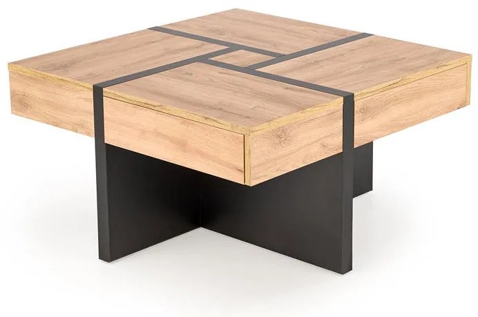 Uni 2 Τραπεζακι Σαλονιου Γκρι Μαρμαρο 120x60x45