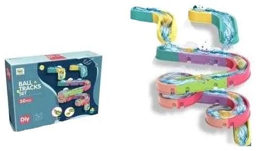 Παιχνίδι κατασκευής δρόμου DIY με μπίλιες - 6688-362