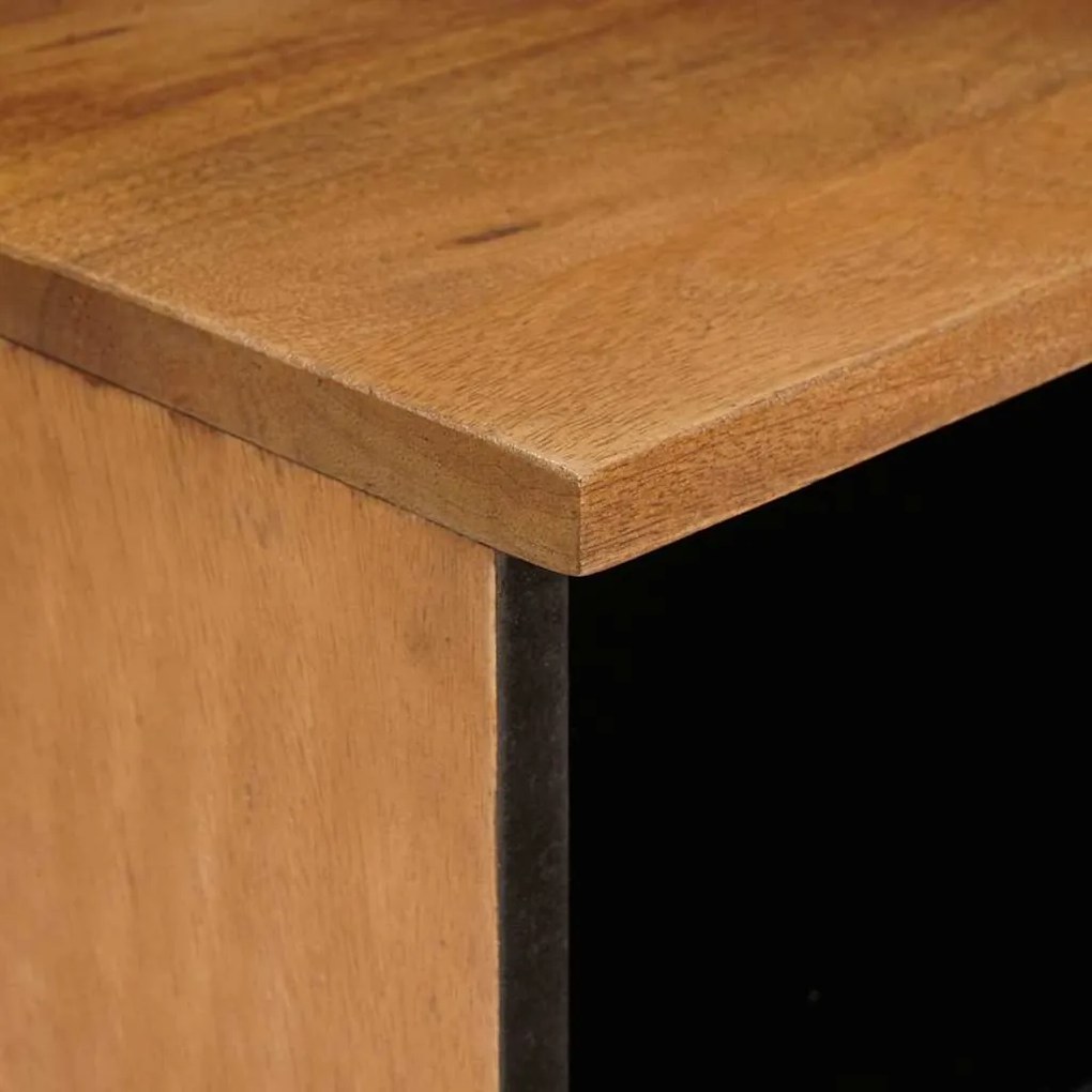 vidaXL Κομοδίνο Ανοιχτό καφέ 40 x 33 x 46 εκ. Μασίφ ξύλο μάνγκο