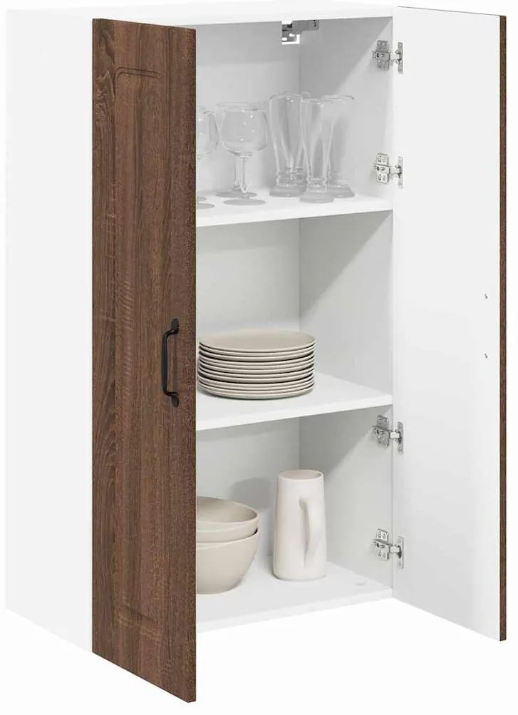 vidaXL Ντουλάπα Κουζίνας με ράφι Καφέ δρυς 60 x 31 x 100 εκ.