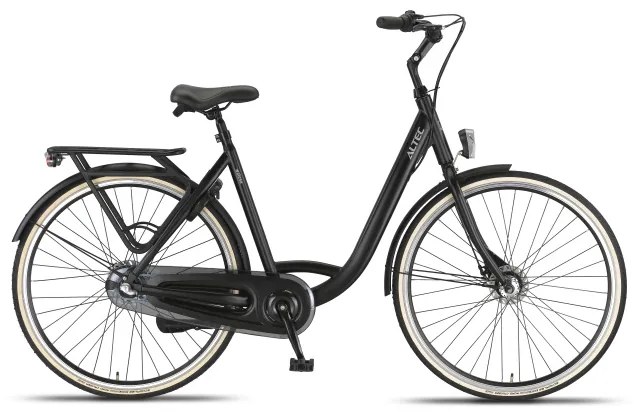 Walesa 28 Inch 50 cm Women 3SP Roller brakes Matte blackAltec
