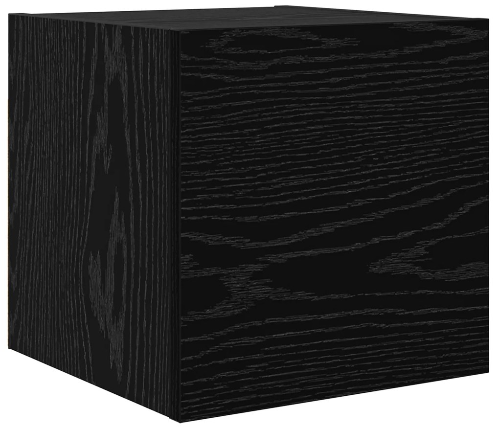 vidaXL Σετ επίπλου τηλεόρασης 9 pcs Μαύρη δρυς 100 x 30 x 30.5 εκ.