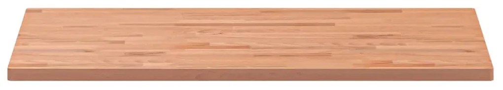 vidaXL Πάγκος Μπάνιου 100x60x2,5 εκ. από Μασίφ Ξύλο Οξιάς