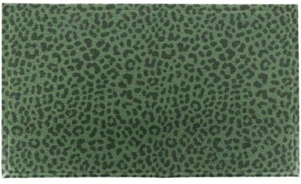 Πατάκι Εισόδου Green Leopard -AMDMW-GREENLEO-7040 70x40cm Green-Black Artsy Mats 70x40