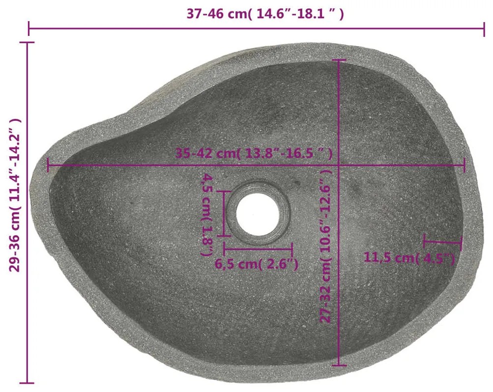 ΝΙΠΤΗΡΑΣ RIVER STONE ΟΒΑΛ 37-46 ΕΚ. 146213