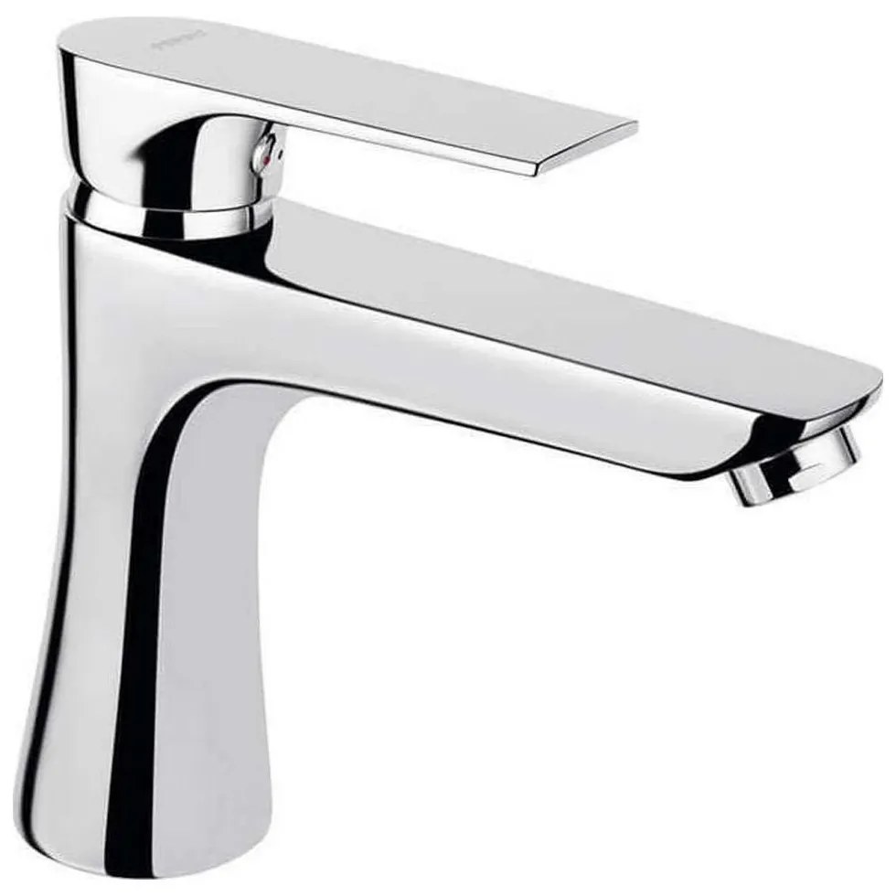 Μπαταρία Νιπτήρος Algeo Square BAQ2 Chrome Ferro Metal