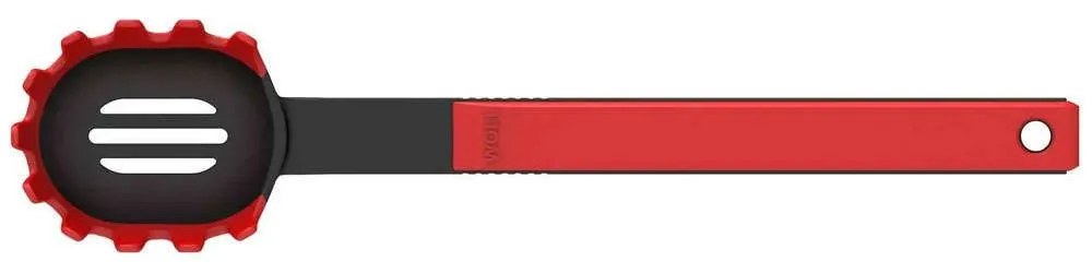 Κουτάλα Ζυμαρικών Cook It KU015 32cm Red-Black Woll Silicone