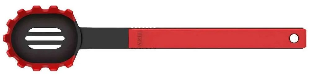 Κουτάλα Ζυμαρικών Cook It KU015 32cm Red-Black Woll Σιλικόνη