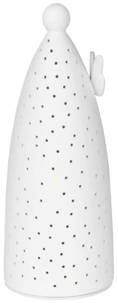 Κηροπήγιο Για Ρεσώ Angle Of Light RD0090763 Φ11,7x27,5cm White Raeder Porcelain