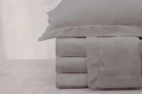 Makis Tselios Home Σετ Σεντόνια Υπέρδιπλα 240×260 Azur Silver