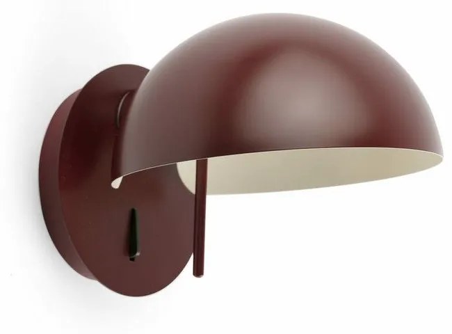Φωτιστικό Τοίχου Matilda 20502 1xE14 18,6cm Garnet Red Faro Barcelona