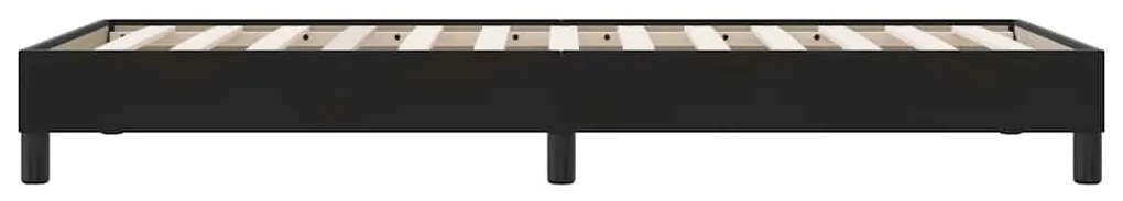 Box Spring Κρεβάτι χωρίς στρώμα Μαύρο 90x210 cm Βελούδινο - Μαύρο