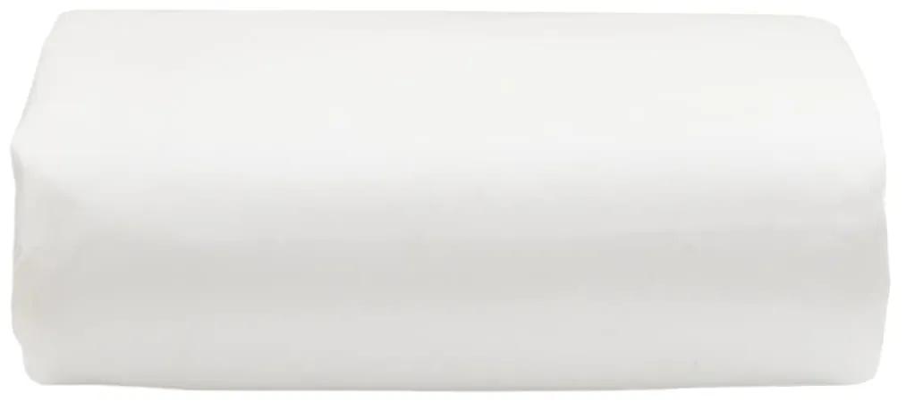 vidaXL Μουσαμάς Λευκός 1,5 x 2 μ. 650 γρ./μ²