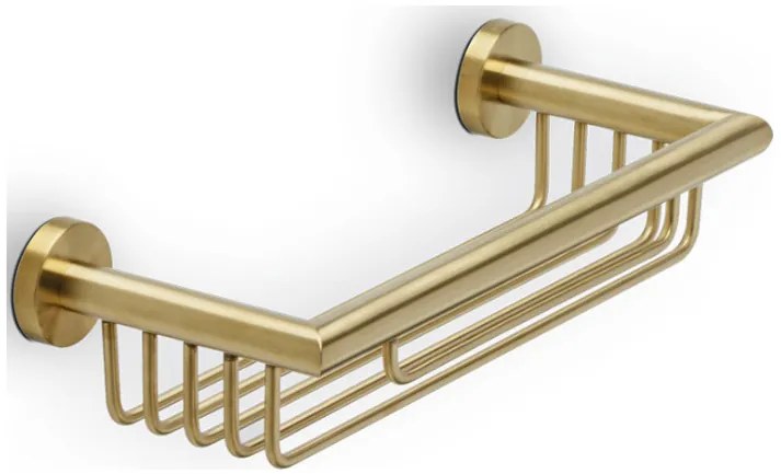 Geesa Nemox 6514 Gold Brushed Σπογγοθήκη - Μπουκαλοθήκη 34,8 x 13 x 8,1 cm