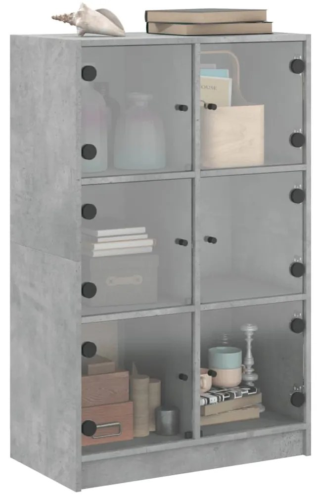 vidaXL Ντουλάπι με Πόρτες 68x37x109 εκ. από Επεξεργασμένο Ξύλο