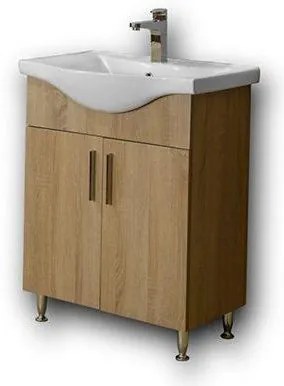Σετ Επίπλου Mπάνιου SIENA 65 Sonoma 65x46x160 εκ.