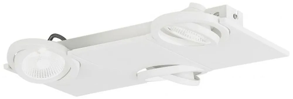 Φωτιστικό Οροφής-Σποτ 39135 Brea Led/3 White Eglo Aluminium, Glass