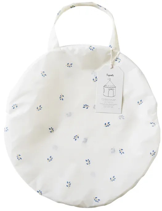 3Sprouts Σκηνή Παιχνιδιού από ανακυκλωμένο ύφασμα Ivory