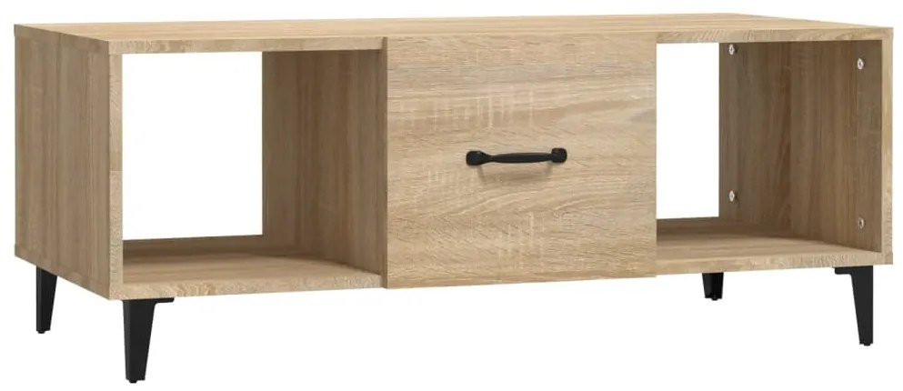 vidaXL Τραπεζάκι Σαλονιού Sonoma Δρυς 102x50x40 εκ. Επεξεργασμένο Ξύλο