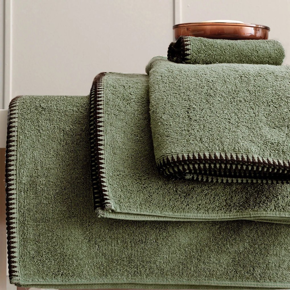 Πετσέτα Σώματος (70x140) Palamaiki Towels Brooklyn 500gsm Χακί