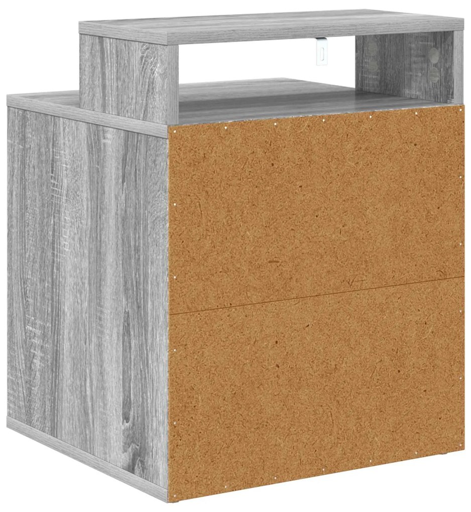 vidaXL Σπίτι Γάτας Γκρίζο Σονομα 42,5 x 40 x 53,5 εκ