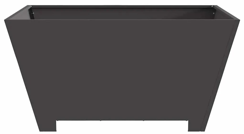 vidaXL Σόμπα φωτιάς Τετράγωνη Μαύρη 80x80x40 εκ. Ατσάλι