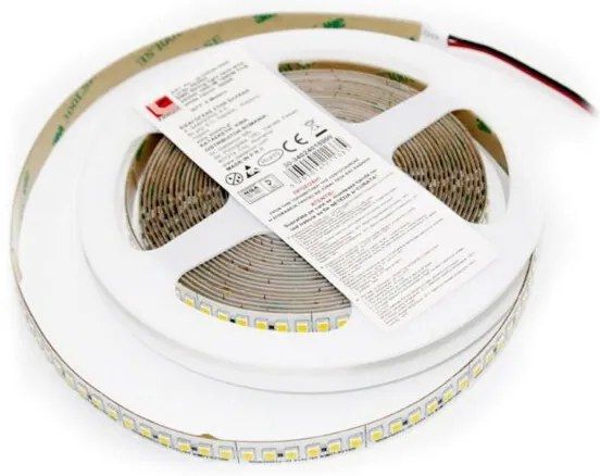 Adeleq Ταινία LED Λευκή Αυτοκόλλητη 5m 24VDC 2835 18W Και 192LED Ανά Μέτρο IP54 Θερμό 3000K 30-34024018000