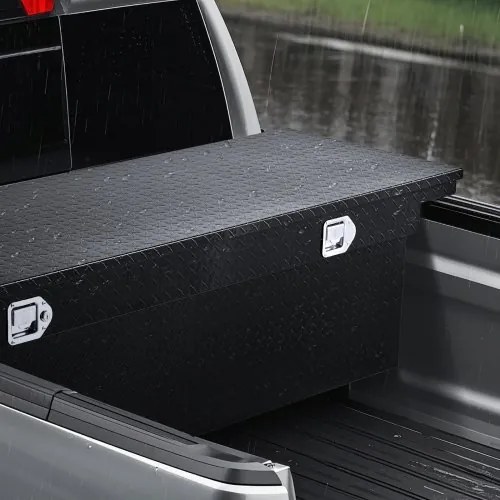 VEVOR Crossover Tool Box 72x20x14 In Heavy Duty Aluminum Toolbox for Truck Bed